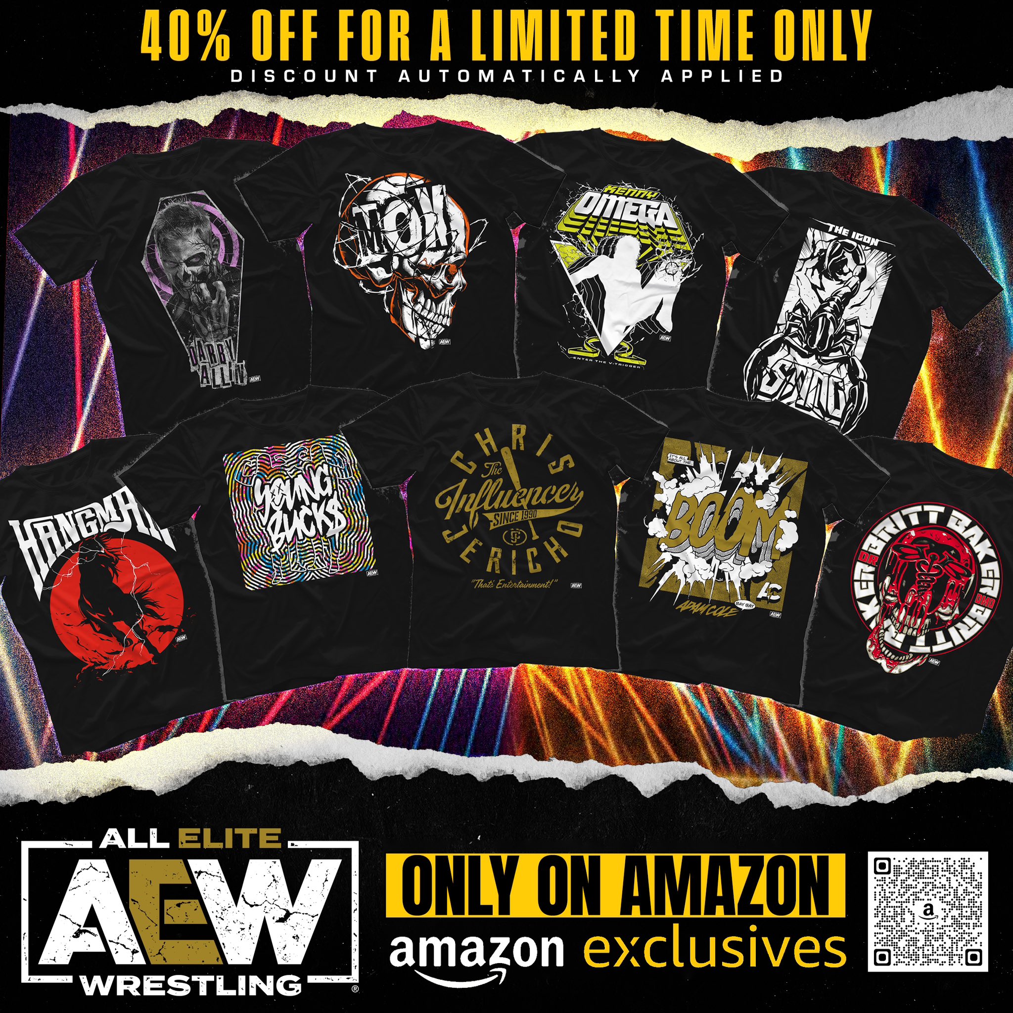 Aew merch online