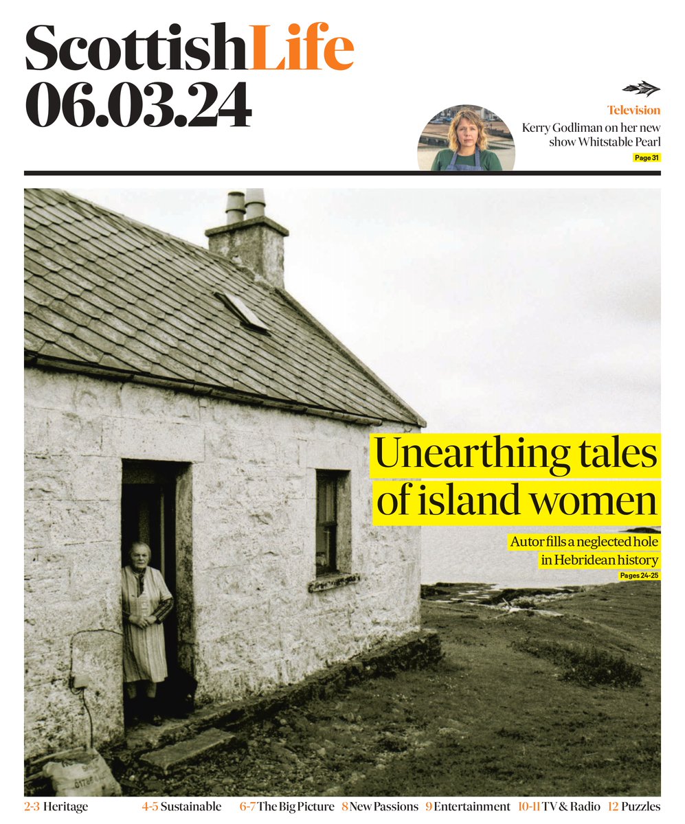 The joy of pictures on pages 🤍🖤 Mary Maclean at her front door, Isle of Grimsay, North Uist, by Donald John Campbell From Women of the Hebrides; Stories of Strength and Courage by Dr Joni Buchanan Published by @AcairBooks on Friday for International Women's Day