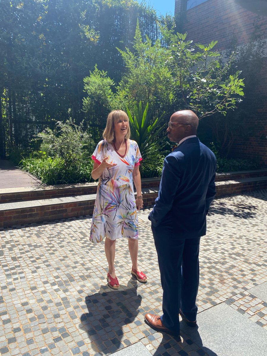 Powerful visit today to the Johannesburg Holocaust & Genocide Centre (@JHGCentre) and an opportunity to reflect on the legacies of the Shoa and the Rwanda genocide. An honor to meet the director @TaliNates, recipient of @StateDept International Religious Freedom Award. @StateIRF