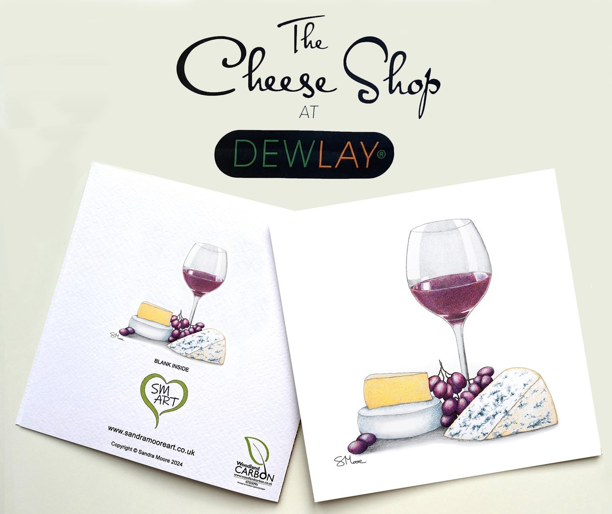 Some of my new card designs been delivered to the cheese shop @DewlayCheese #Garstang They have a fantastic selection of cheese, gifts & cards. #motherdaygift @Marketinglancs @VisitLancashire @Gillylancs