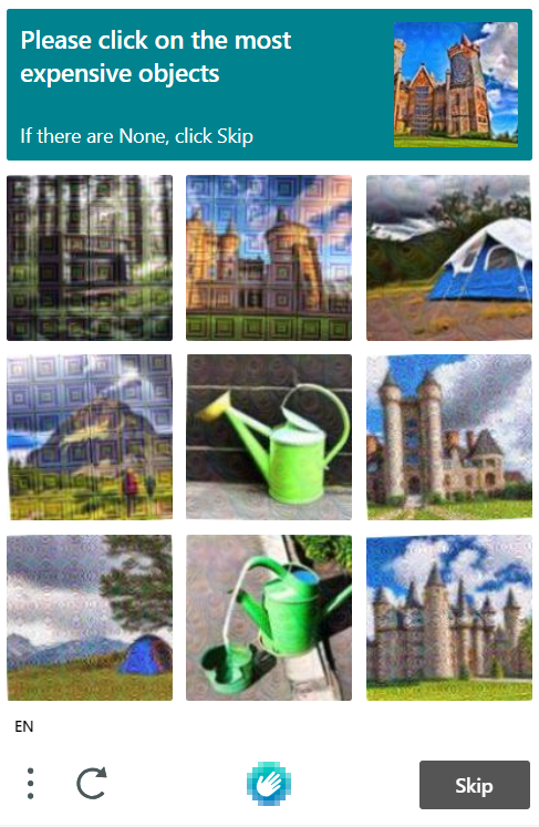 mcgrooverace's tweet photo. The Price is Right makes it's way into Captcha https://t.co/5J36EYk5Iy