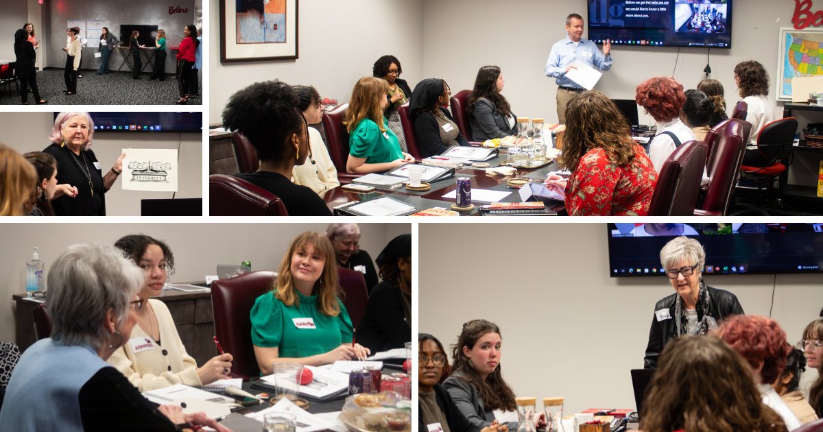 March is women's history month, and we are delighted to welcome this group of extraordinary female students from <a href="/agnesscott/">Agnes Scott College</a>, one of the nation's leading all-female colleges, for the Sophomore Class Atlanta Leadership Experience (SCALE).

TLG is honored to be a community partner.