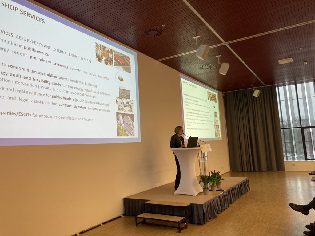 Fedarene's tweet photo. Great to see so many of our members showcasing their ambitious #EnergyTransition programmes with the #WSED crowd at the occasion of the @EU_ManagEnergy - #H2020PROSPECT+ workshop 🇦🇹 @aessenergy @energivast @MazoviaEnergyAg @RegeaAgency @arecoccitanie @Energap1 and ESV of course https://t.co/kYuXHiYZIL