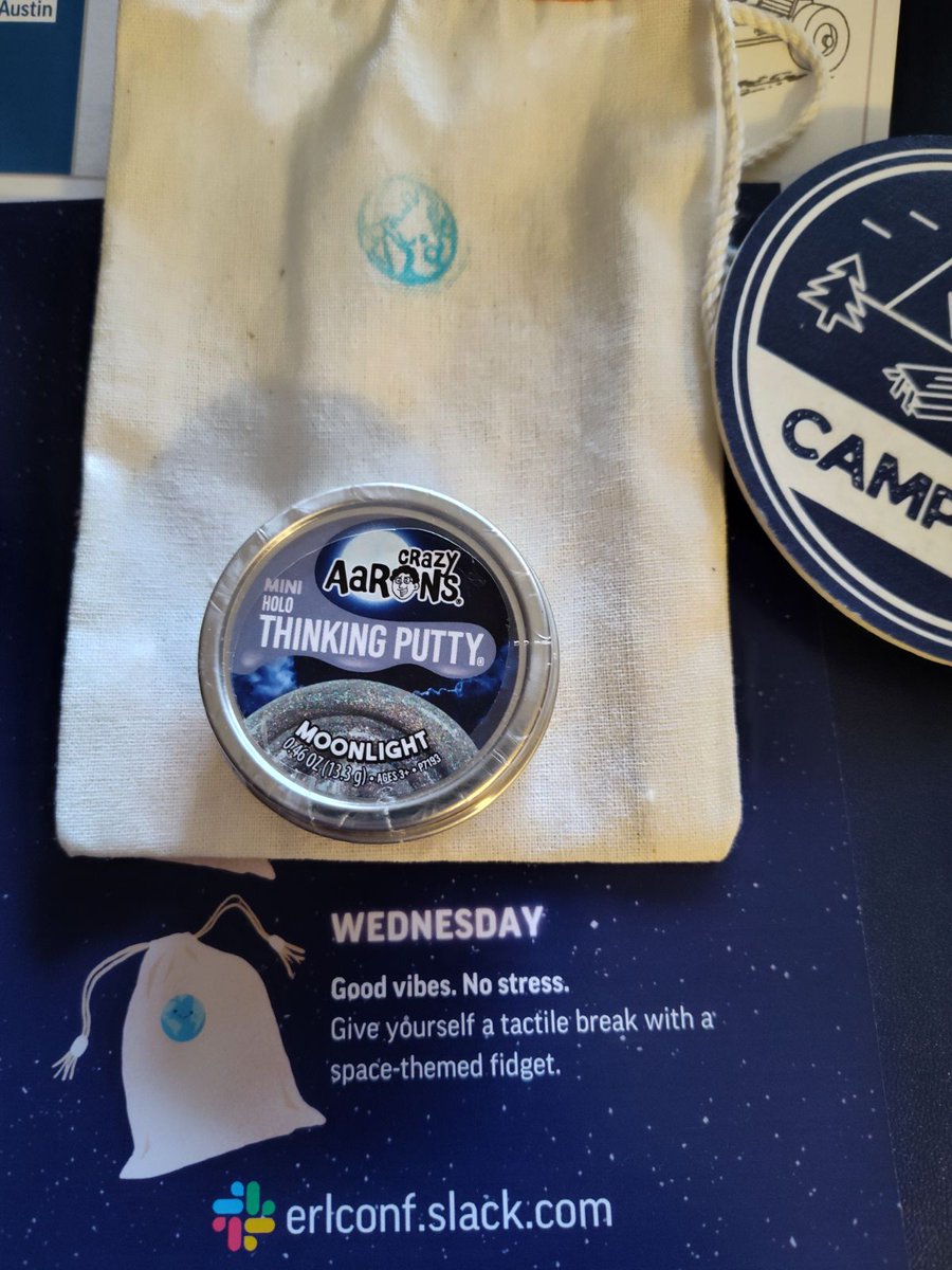 Okay, fellow distant explorers, open your final pack and enjoy a nice bit of stress relief! #ERL24