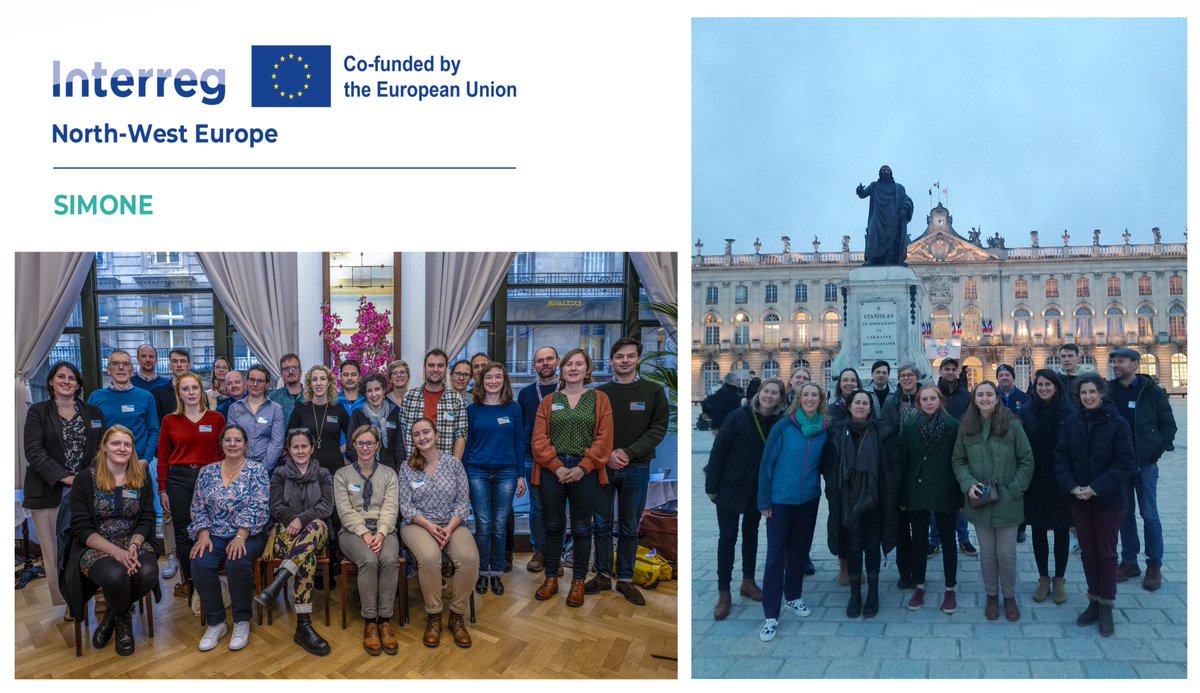 Wonderful to see the #SIMONE_NWE @INTERREG_NWE project kicking off in Nancy. Special thanks to our host @Arvalisofficiel for taking great care of us. Meeting the partners for the first time in person was lovely. I look forward to working with them all over the next 4 years.