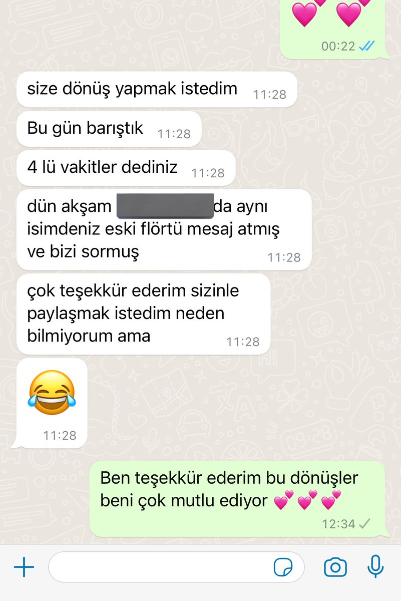 Tarot özel açılım geri dönüşler 💕💕💕