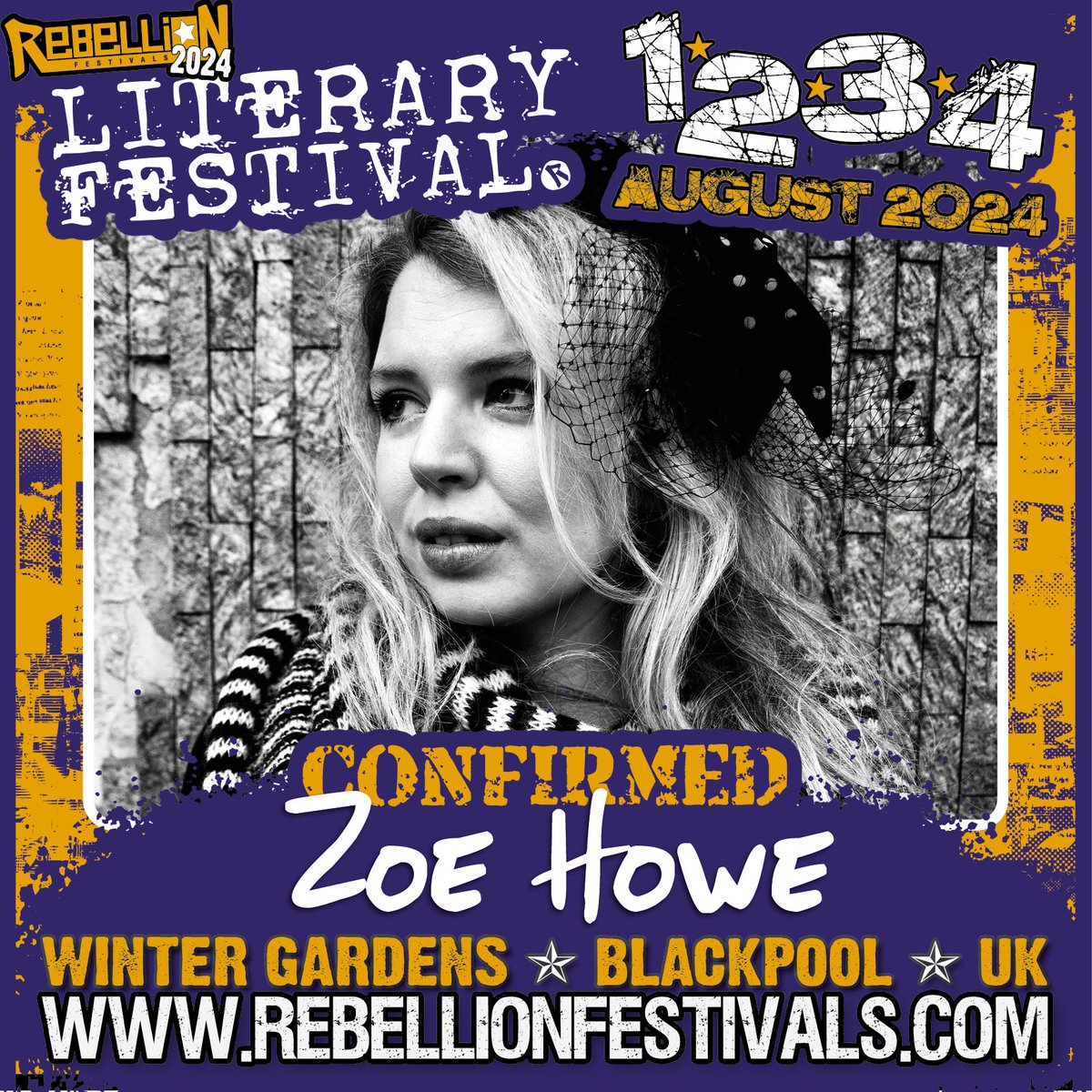 Day 2 (Friday) @RebellionFest Line up so far👇 I'll be checking out @Vulpynes / SalfordJets & loads more, plus I'll be at the Literary Stage with #ZoëHowe rebellionfestivals.com/line-up Weekend & limited Day tickets available TICKETS: rebellion.keekmerch.com #rebellionfest #guestbooker