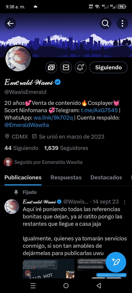 KornRedNa's tweet photo. Es una estafadora, antes conocida como @emerald_hot se la pasa estafando una vez echo el depósito te bloquea, como pueden ver las fotos son de alguien mas son de @candyxwaifu. Favor de difundir. https://t.co/O1bCwSbqnD