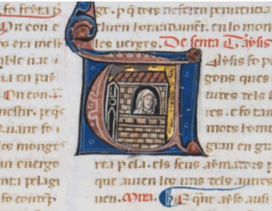 CorpusCambridge's tweet photo. Thinking About Thais: new blogpost by @ParkerLibCCCC Early-Career Researcher @thetimekeptcity on why the ‘harlot saint’ keeps strange company in MS 385 Tractatus monachi peccatoris. 

https://t.co/UzF2vVxkWQ https://t.co/qmUx50o34L