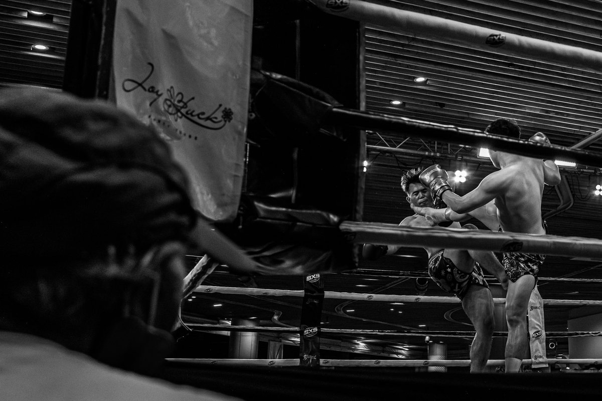 Just caught my first live Muay Thai fight at a Bangkok mall and wow, these athletes are something else! Can't beat live action like this.