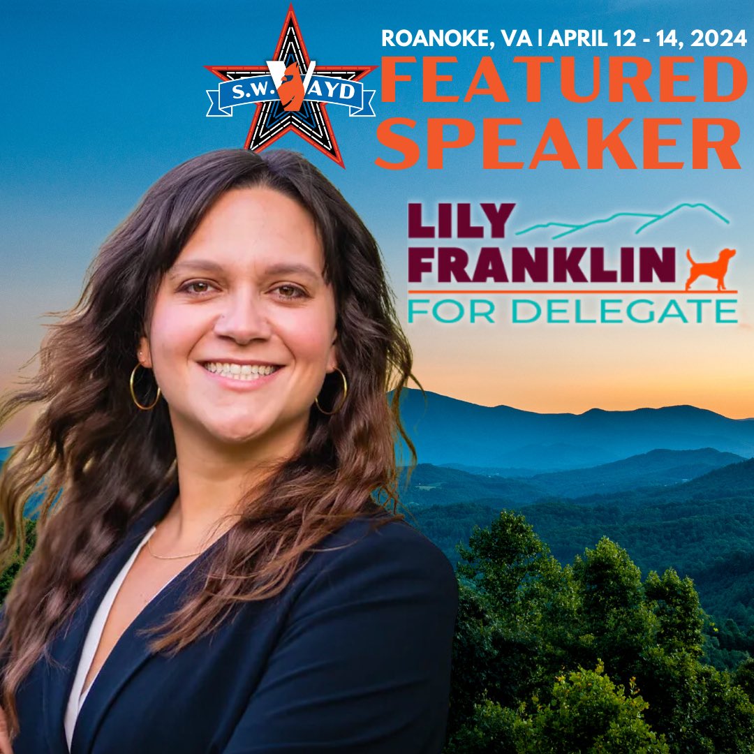 Super Tuesday may be over but we are still hard at work towards SWVAYD2024! We are incredibly thrilled to have one of our own and one of our amazing 2023 candidates from the area, Lily Franklin. Lily has been an champion in SWVA and we cannot wait to hear from her in Roanoke!