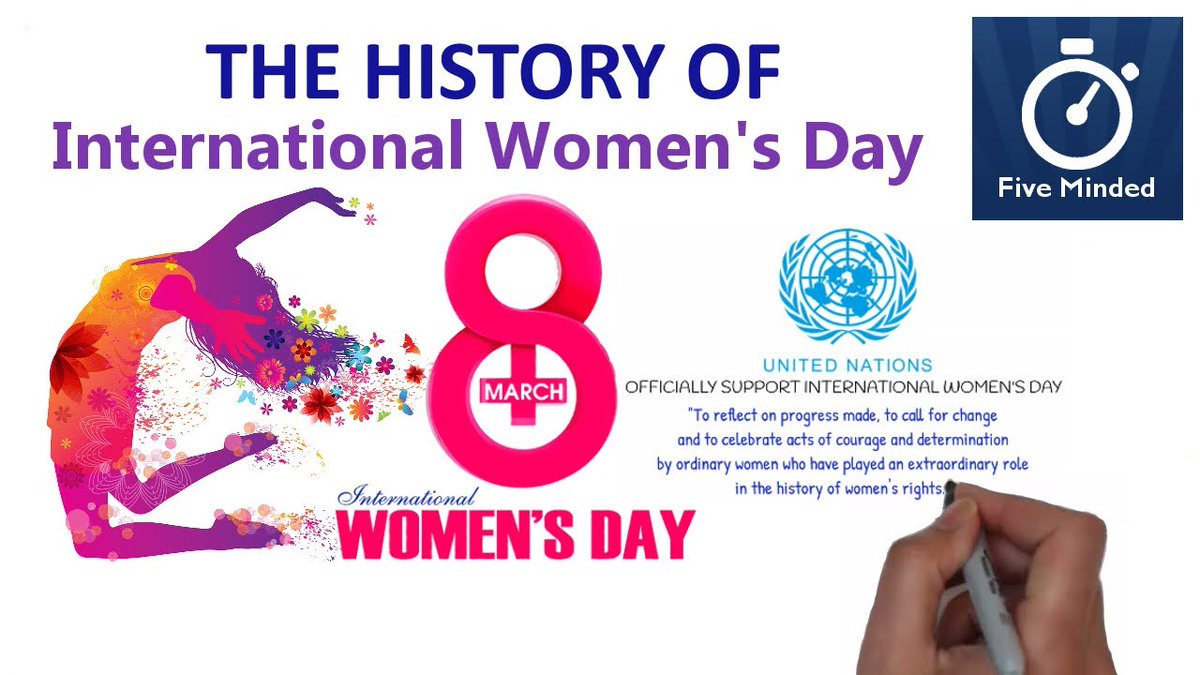 fiveminded's tweet image. Here's my short history video on International Womens Day: 🎦 youtu.be/N0ZpG2JXZgQ
#InternationalWomensDay
#InternationalWomensDay2024 
#teacherlife #History