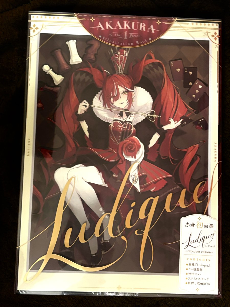 アリス 「赤倉さんの初画集『#Ludique 』予約購入しましたずっとずっと大好きな憧れの」|鳳梨ぴねのイラスト