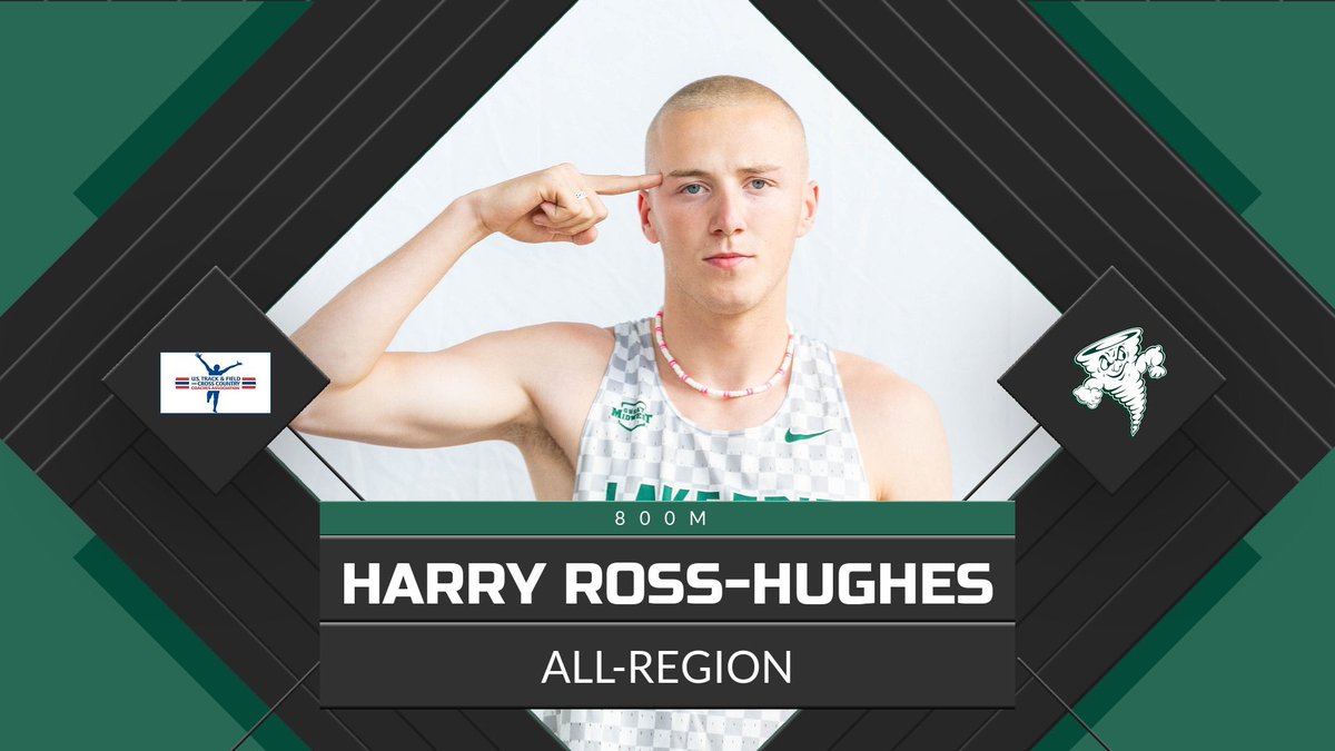 Harry Ross-Hughes was named to The USATFCCA All-Region Team for his indoor season! Next up NCAA National Championship! ⚡️🌪️🫡