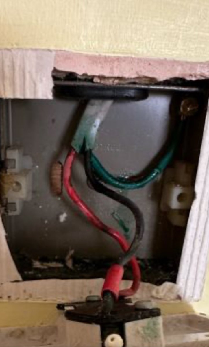 Is the this a C3 , C2 or Fi ….. found while changing a shower like for like. do I document it on minor works cert even though there’s no specific question on the cert about the integrity of the installation as a whole ??? Ze was 0.97 on a PME 😳 <a href="/ArtElectrics/">Artisan Electrics</a> <a href="/electrician_247/">Mark Allison</a>