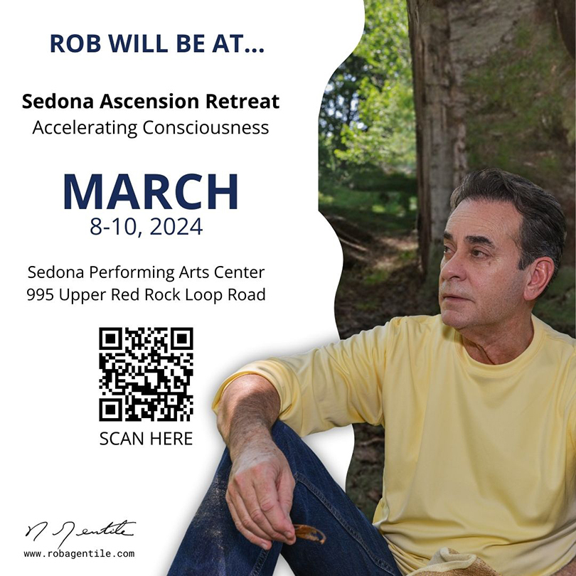 Rob can't wait to greet each of you at the Sedona Ascension Retreat! Be sure to come and say hi! 

#SedonaAscensionRetreat #retreat #Sedona #quarksoflight #robagentile #author #hearttransplantsurvivor #nde