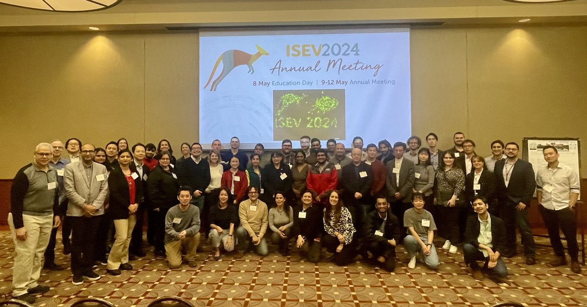 The @IsevOrg workshop created amazing environment to discuss everything Large #extracellularvesicles - we have BIG plans for the future, stay tuned 😁! BIG thanks to an amazing IOC and very generous attendees ❤️ @drshauryap @doldivizio @svploeg @ReateguiLab @CharlesLAILab MBatish