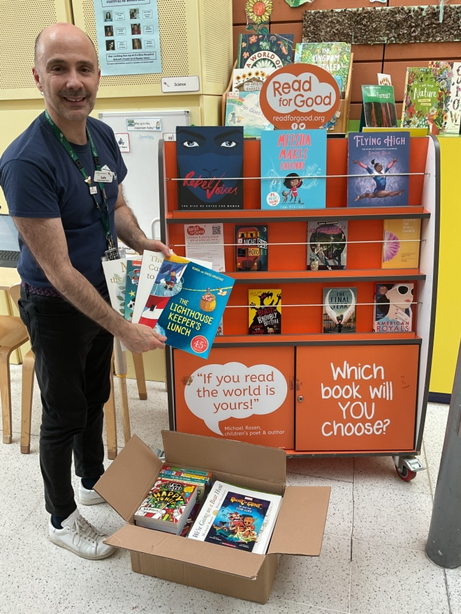 Thank you <a href="/ReadforGoodUK/">Read for Good</a> for another wonderful package of books!