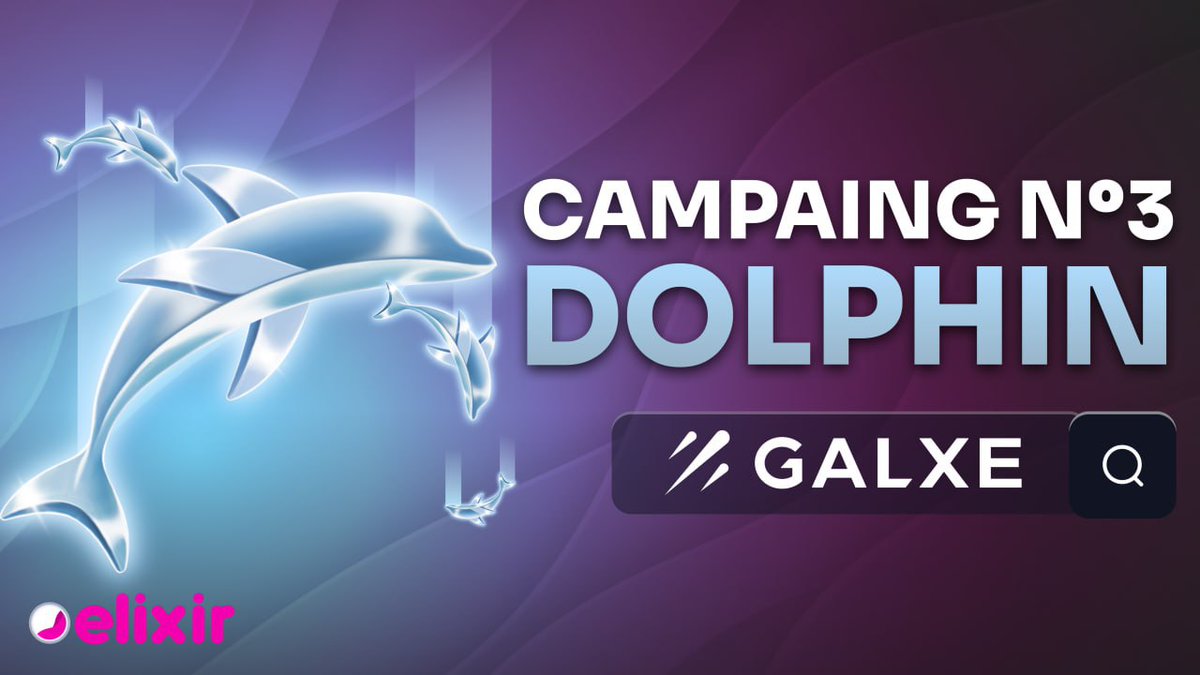 🐬 From tiny plankton to mighty dolphin, our airdrop campaign tells the tale of growth and rewards! 🗺️👣🏴‍☠️🪙 Join us on this epic journey, dive in the ocean of prizes and claim your bite of the treasure! galxe.com/C8eJF9FqaBptF9…