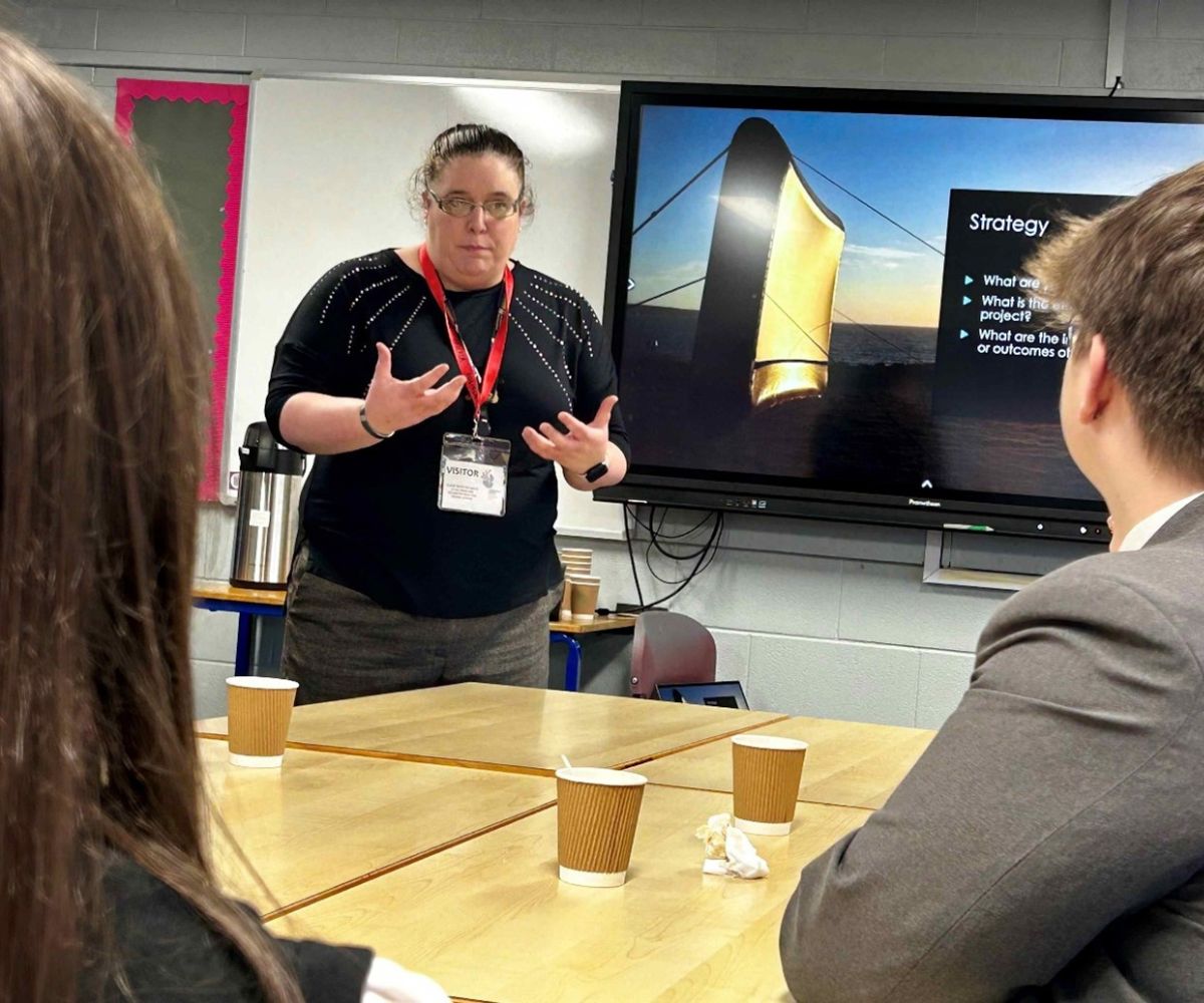 'The meeting point of art and science,' our Senior Lecturer in Events Management, @Claireeb103 has been visiting schools throughout Northamptonshire helping them organise great events while highlighting a rewarding career path. bit.ly/49YWvkW