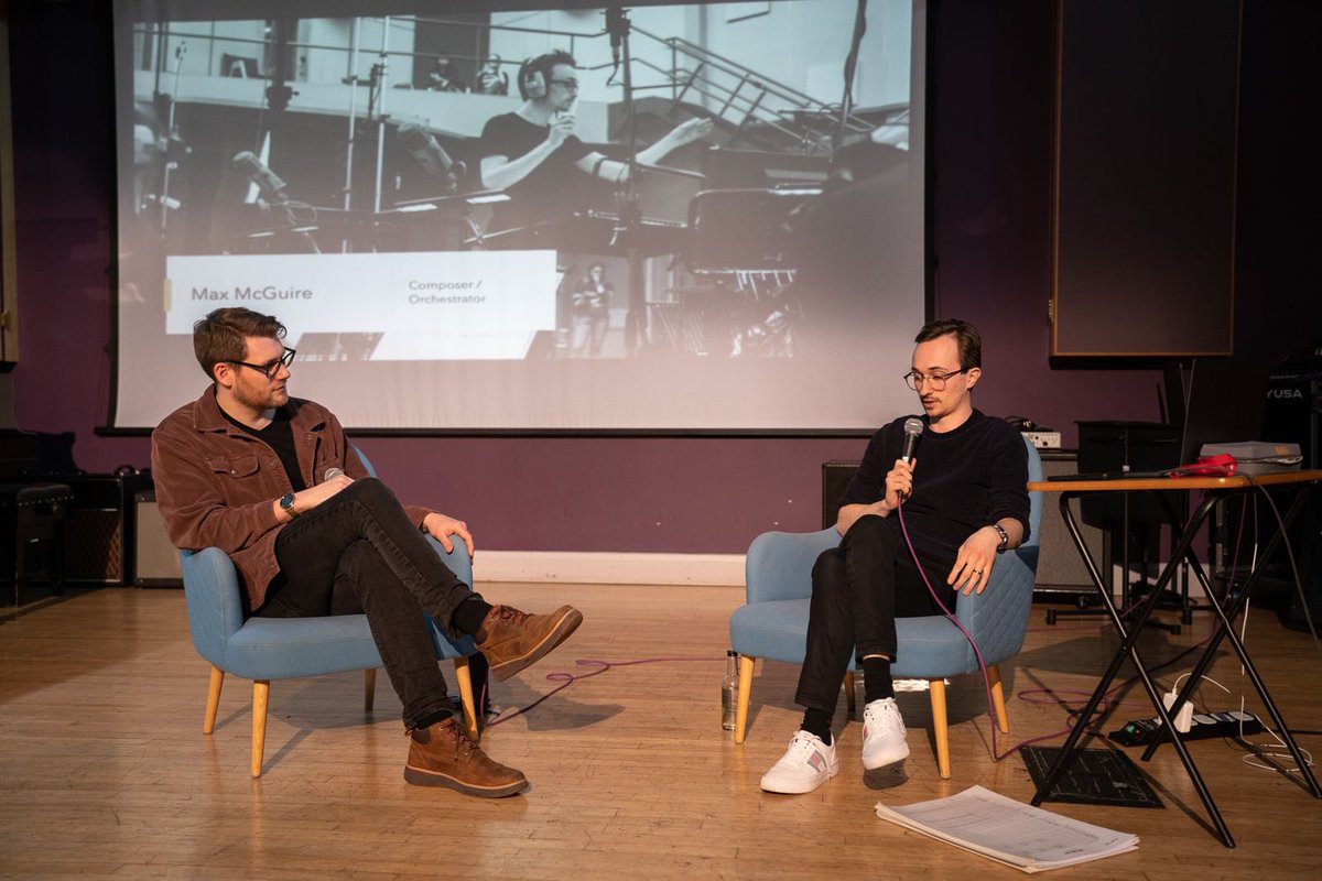 Max McGuire (@maxjmcguire) on Twitter photo A pleasure to be welcomed back to <a href="/LeedsMusicDrama/">Leeds Conservatoire</a> to talk all things Star Wars Jedi: Survivor, Star Trek Picard and life working as a composer’s assistant. Thanks <a href="/ChrisWillQuick/">Chris Lawson-Quick</a> for hosting. Hope to be back soon! A pleasure to be welcomed back to <a href="/LeedsMusicDrama/">Leeds Conservatoire</a> to talk all things Star Wars Jedi: Survivor, Star Trek Picard and life working as a composer’s assistant. Thanks <a href="/ChrisWillQuick/">Chris Lawson-Quick</a> for hosting. Hope to be back soon!