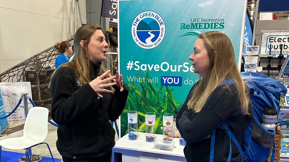 This #SeagrassAwarenessMonth, we would like to say a huge thank you to all the partners in @EULIFERemedies for joining us at the @RYA Dinghy & Watersports Show 🌱🌱 Each of your specialist knowledge on seagrass, anchoring, habitats, and wildlife was invaluable! #SaveOurSeabed