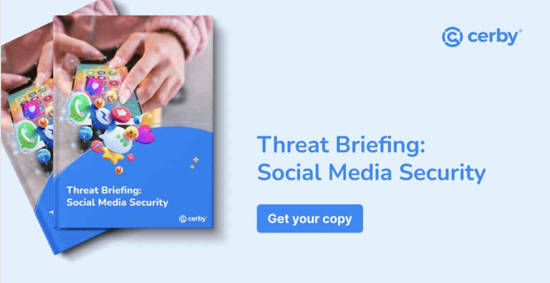Are you taking every possible step to safeguard your social identities?🛡️ Learn how to defend your social media against account takeovers: hubs.la/Q02mDMPY0

#socialmedia #identityaccess #accessmanagement #security #Cerby