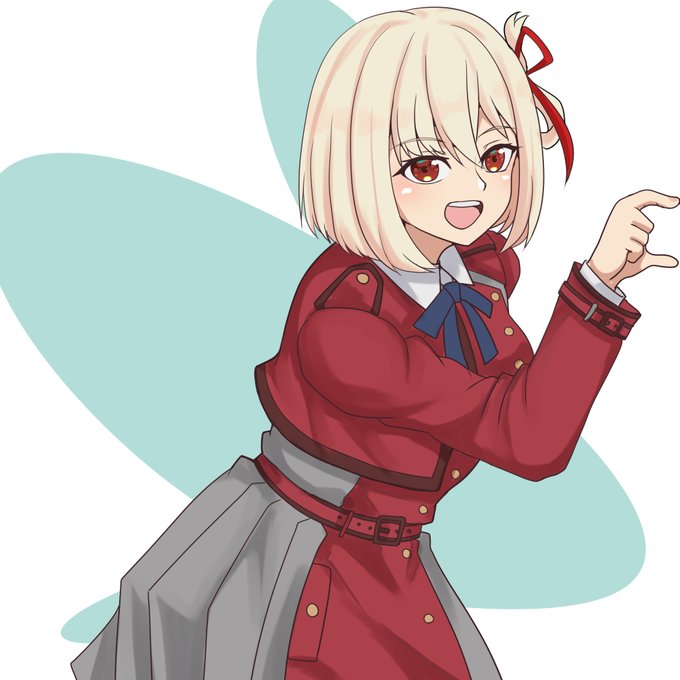 「lycoris uniform red belt」 illustration images(Latest)