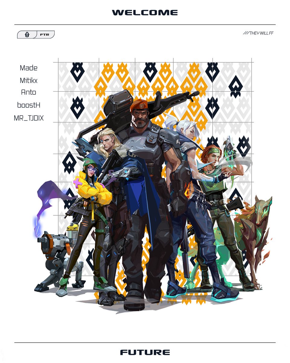 𝑉𝐴𝐿𝑂𝑅𝐴𝑁𝑇 𝑅𝑂𝐴𝑆𝑇𝐸𝑅 2024 🔫

Une saison pleine de victoires à venir.

🇫🇷 <a href="/RPR_Anto/">Anto</a>
🇫🇷 <a href="/MTjdix/">MR_TJDIX 🇫🇷</a>
🇫🇷 <a href="/MitikxxVL/">MitikxVLR</a>
🇫🇷 <a href="/BOOSTHVLR/">AG! boostH</a>
🇫🇷 <a href="/MAADEVLR/">Rémy</a>

#TheyWillFF🧡🩶