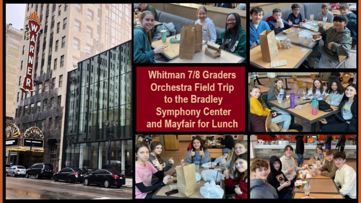 Exciting times at @WhitmanTosa! Our 7th-8th Grade Orchestra students embarked on a field trip to @milwsymphorch. 🎶🎻 #TosaProud