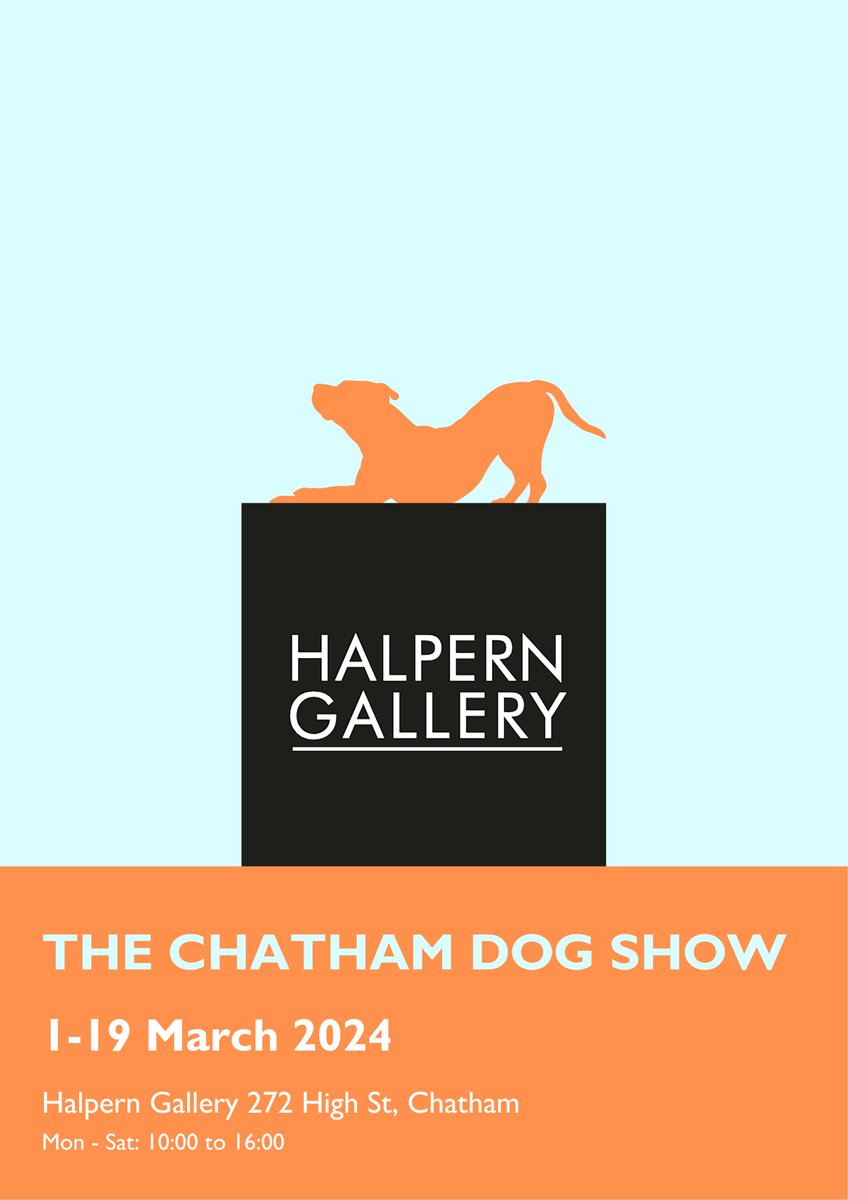 After the success of our feline themed 2023 exhibition, 'Just Put a Cat in It', by popular demand the animal show for 2024 is a canine adventure! The exhibition features multiple artists working in a variety of media. Gallery Late: tomorrow, 5-7pm. #DogShow #Chatham