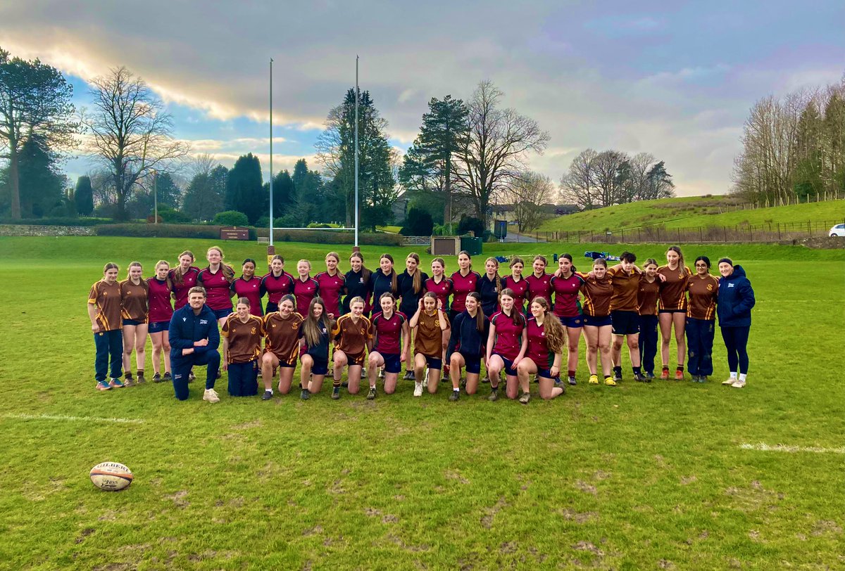 Thank you to the @SaleSharksRugby coaches for our rugby session v Keswick 🏉💪