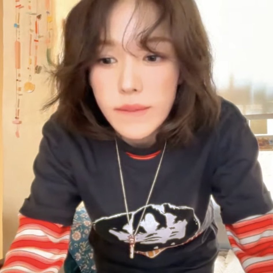 noiryeoj's tweet photo. her duality is actually insane the way we got these both from wendy tonight https://t.co/XPjuGGGMl4