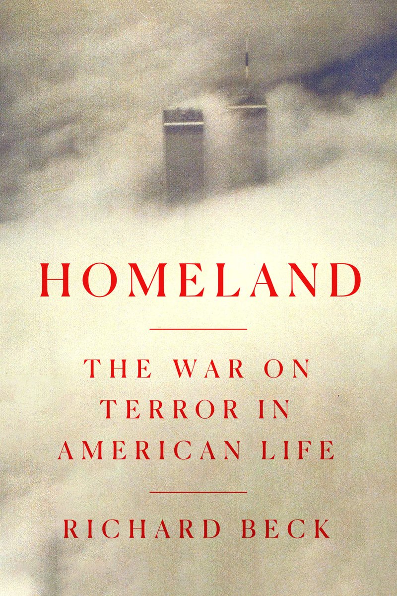 OK now it feels real: My book has a cover. HOMELAND: THE WAR ON TERROR IN AMERICAN LIFE will be published on September 3, 2024. It's the product of a decade's work, and I'm excited to share it with all of you.