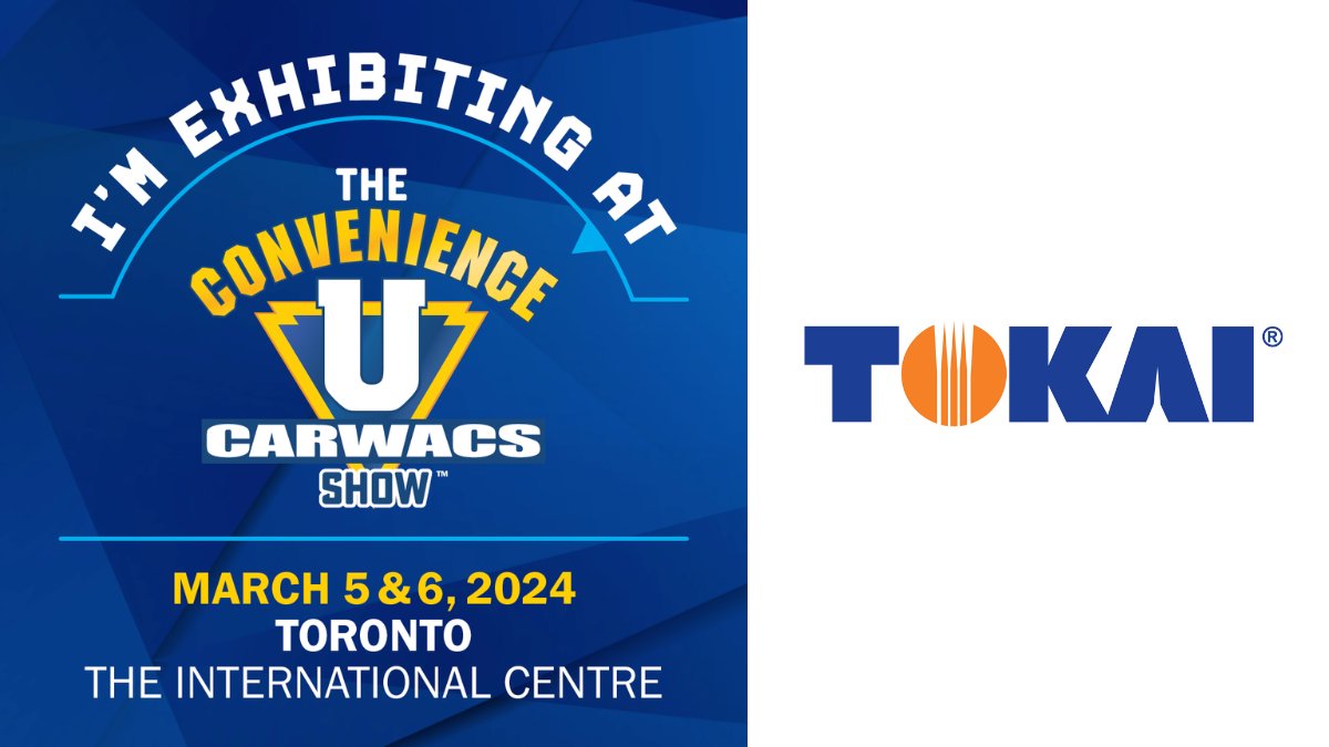 #ConvenienceUCARWACS2024 proudly welcomes Tokai of Canada, Ltd. as a show exhibitor. Come meet the team live and in person March 5 &amp; 6, 2024 at The International Centre! tokai.ca