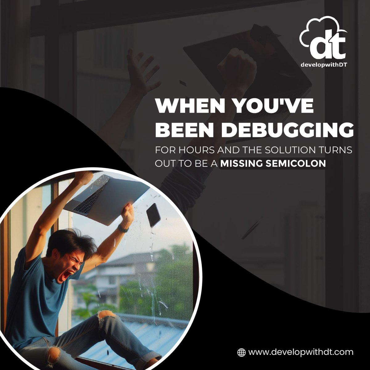 DevWithDT's tweet image. Escaping the code chaos like …
developwithdt.com
#Debuggingnightmares #developerlife #codingstruggles #newjersey #newyork