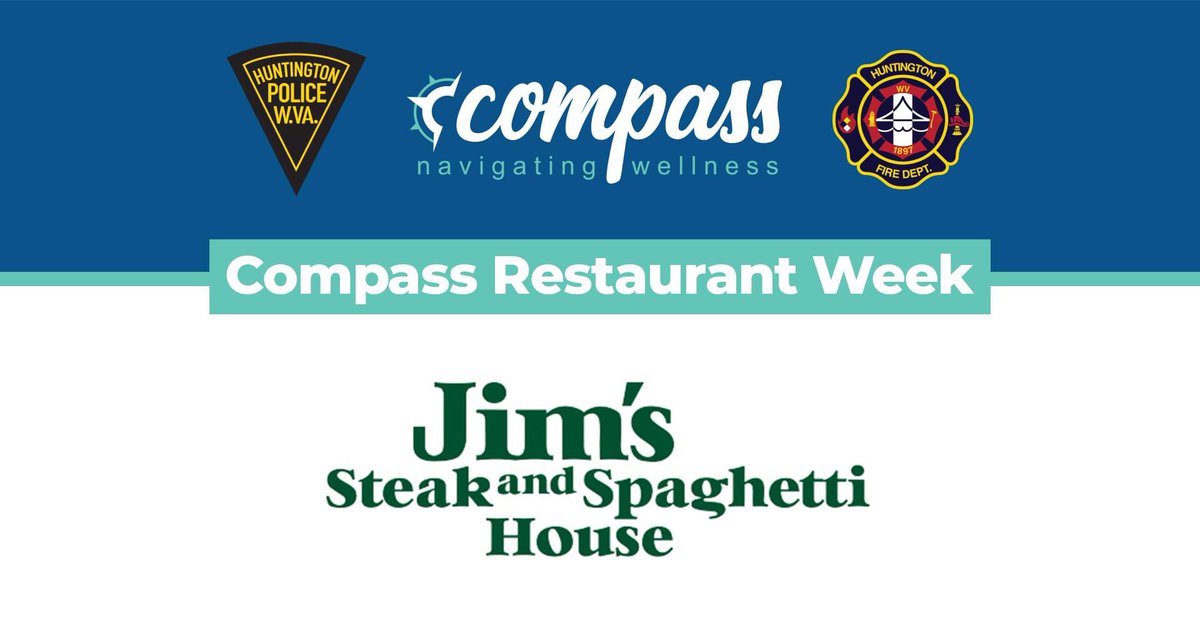 Compass Huntington Restaurant Week continues today, March 6, with Jim's Steak & Spaghetti House as the featured restaurant. Eat at Jim's today so a portion of your bill will go to supporting our Huntington police officers and firefighters!