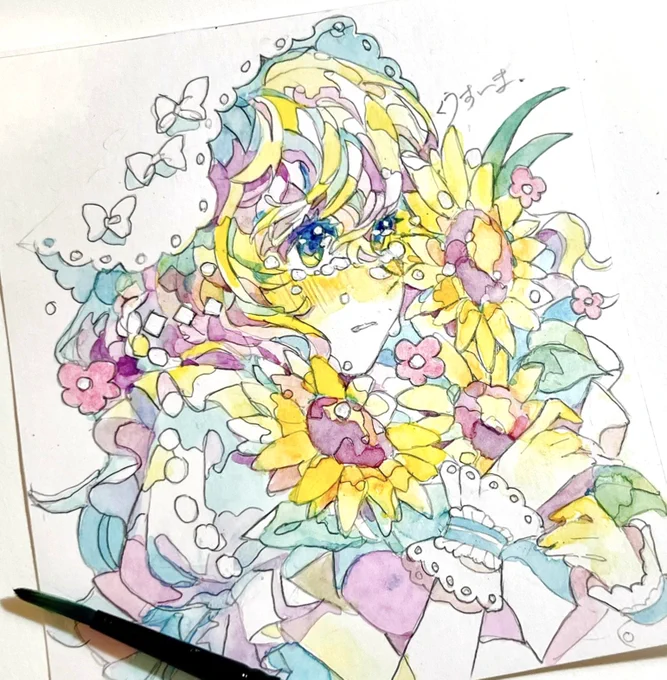 #TLを花でいっぱいにしよう 
