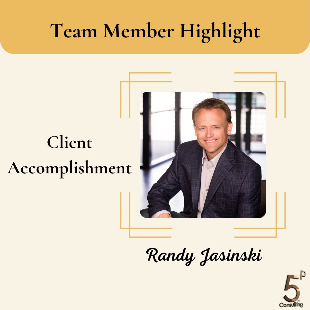 Check out Randy's client accomplishment, 'For one of our clients, we built a #Data Enrichment platform that allows the #Marketing department to leverage #AI to find predictions that will enable personalized #marketingcampaigns based on attributes about individuals and companies.'