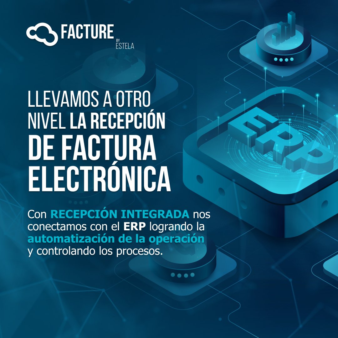 Con #FactureByESTELA reciba #facturaelectrónica, #notasdeajuste y #notascrédito ratificando su validez fiscal y comercial de manera automática para optimizar sus procesos. Deje su contacto aquí 👉 hubs.ly/Q02nhjcG0  
#RecepciónIntegrada #RecepciónElectrónica