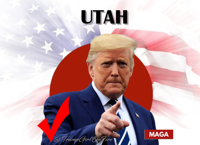 ⚡️BREAKING: Donald J Trump wins the UTAH Republican Primary

#TrumpGirlOnFire 🔥 #SuperTuesday2024 🇺🇸