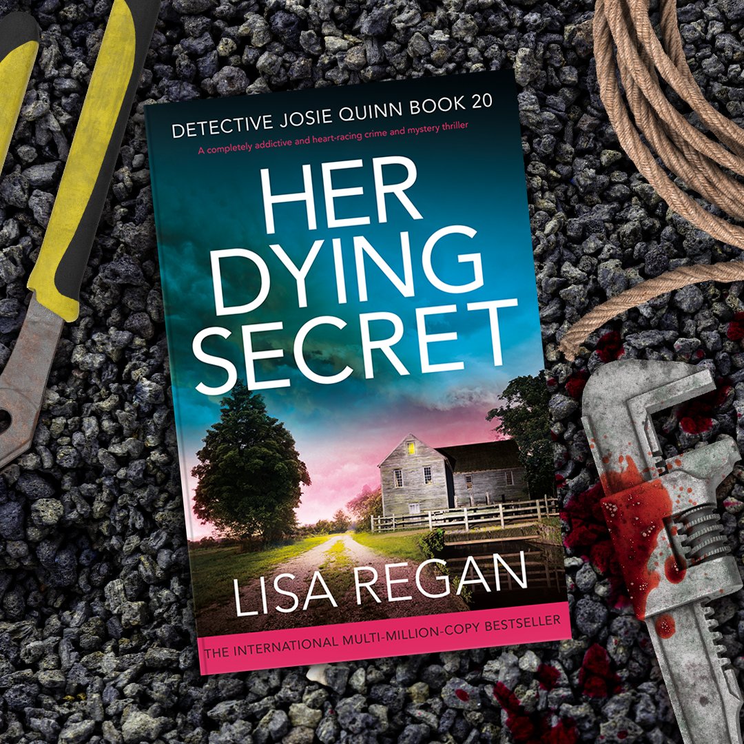 bookouture's tweet image. Guess who&apos;s back!

We’re excited to reveal the cover for Her Dying Secret (Detective Josie Quinn Book 20) by @Lisalregan! 

Out May 14th: 
Amazon:geni.us/B0CW99285Jcover
Apple: ow.ly/z8sm50QLBRM
Kobo: ow.ly/paKk50QMhE5
Google: ow.ly/ALQU50QMhG8