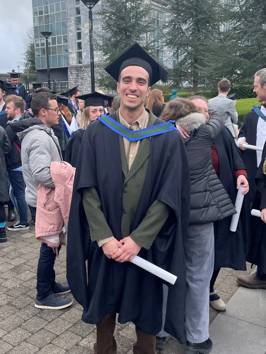 Congratulations to one of our postgraduate tutors Ioannis who has graduated today with his MA in English - Modernities: Literature, Theory & Culture from the Romantics to the Present!