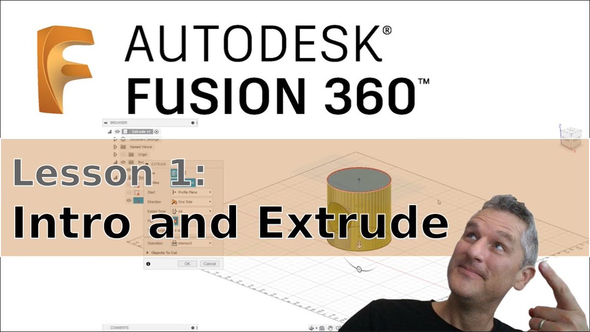 🎓Learning to use Fusion360? 

Fusion 360 : 01 : Introduction and Extrude

#DesignTechnology #GCSEDT #dt #dandt #ALevelDT #productdesign #engineeringteacher  #DTassoc #CAD ow.ly/bwr350NhH4h
