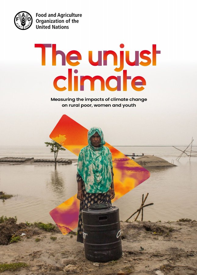 'Impacts of #ClimateChange exacerbate educational inequalities, pushing marginalized households to withdraw children from school–esp girls. Public policies must strive to prevent #GenderGap in #education due to climate change.'

@FAO #UnjustClimate Report👉fao.org/documents/card…