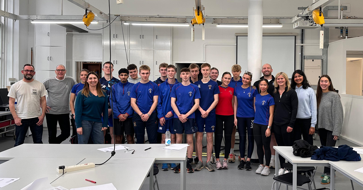 Higher PE pupils recently visited the Sports Science Labs @UofGlasgow to gain a deeper understanding of the scientific principles behind physical fitness testing. Read more at 🔗hutchesons.org/latest-news/sp… 💪🏃‍♂️ #SportsScience #HutchieSport