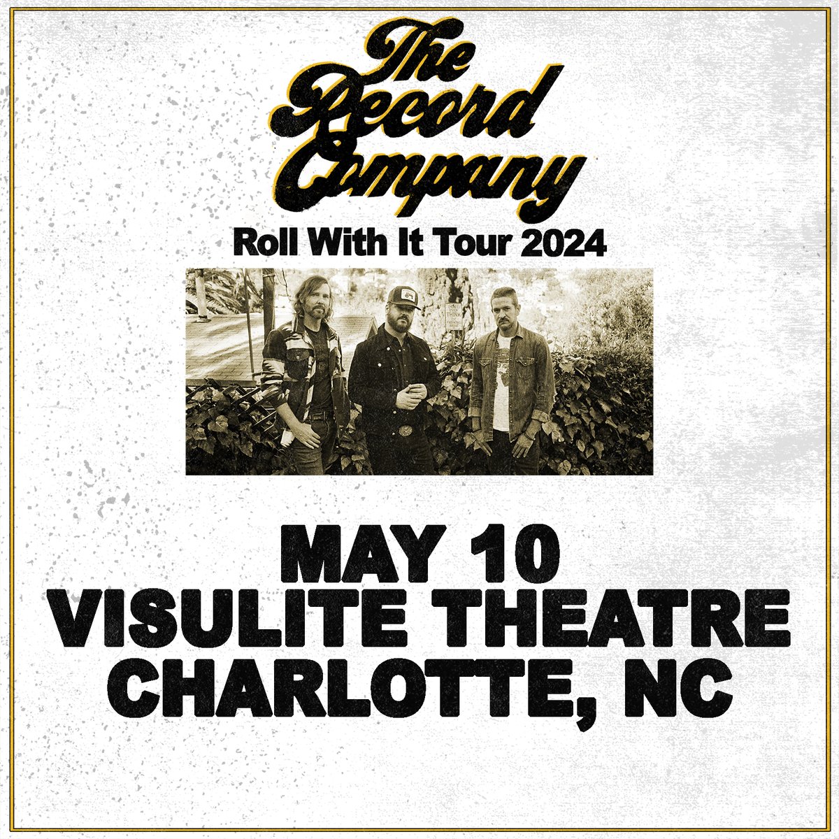 ANNOUNCING 5/10 @therecordcomp - Roll With It Tour stops in Charlotte, NC at the @VisuliteTheatre! ON SALE FRIDAY 👇 visulite.com/showDetails.cf…