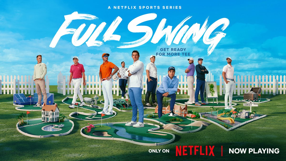 Swing into the drama on Netflix with 'Full Swing' out now and catch a glimpse of the tenacity it takes to conquer the greens. 🏌️‍♂️ While you're at it, keep an eye out for Joel Dahmen, a familiar face to the Sanderson Farms Championship! #FullSwingSeason2 #PGATOUR #SFChamp