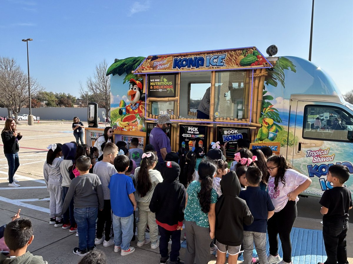 Career on Wheels fun at @Central_ES today! #OneLISD @MarisolAnguita @KristenVFisher