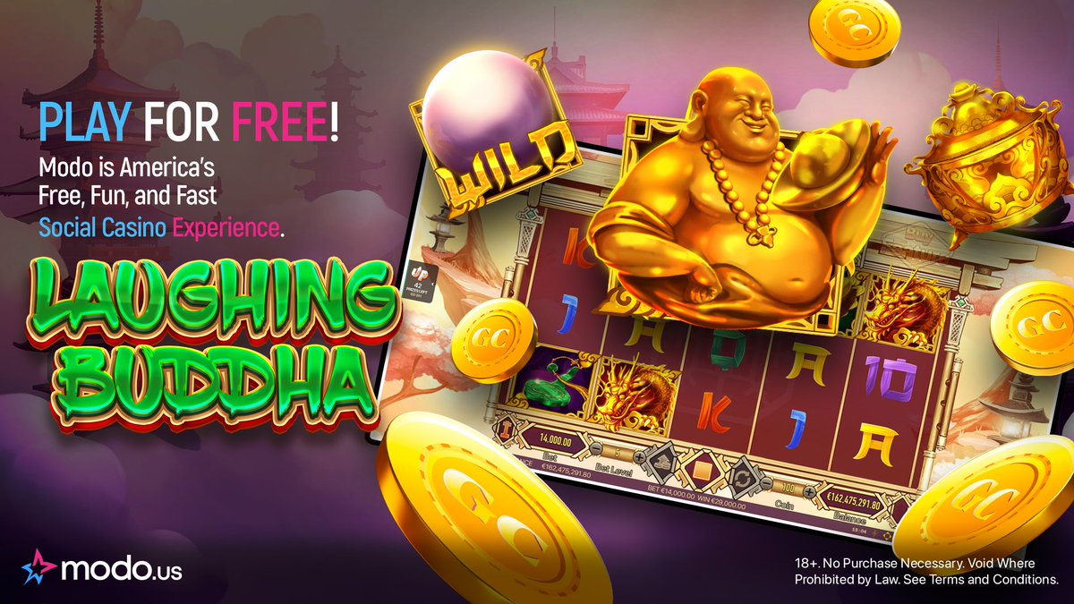 Find your inner peace and big wins with Laughing Buddha! 

Play now at Modo.us and let the good fortune roll in! 🎎💰 

#Modous #LaughingBuddha #BigWin